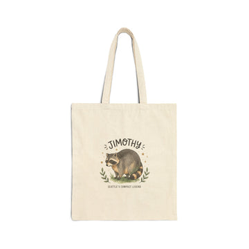 Wholesome Viral Raccoon Illustration Tote | Seattle Meme Wildlife