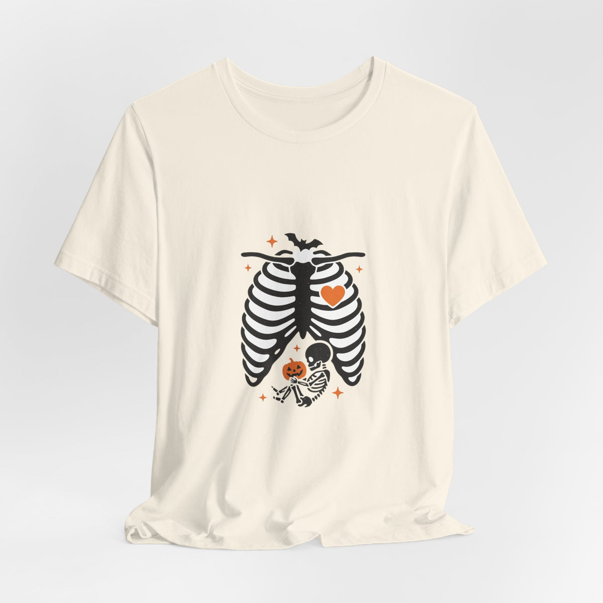 Skeleton Ribcage Tee | Halloween Family Shirts, Cute Spooky Bones Design