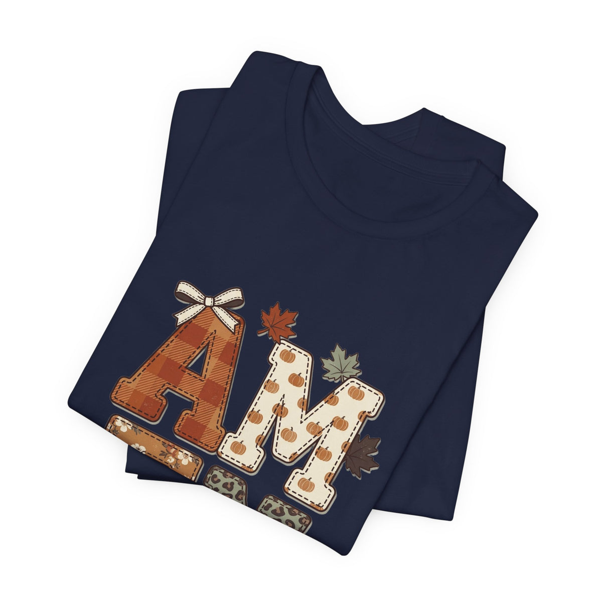 Amen So Be It Tee | Christian Autumn, Fall Leaves & Pumpkin Script