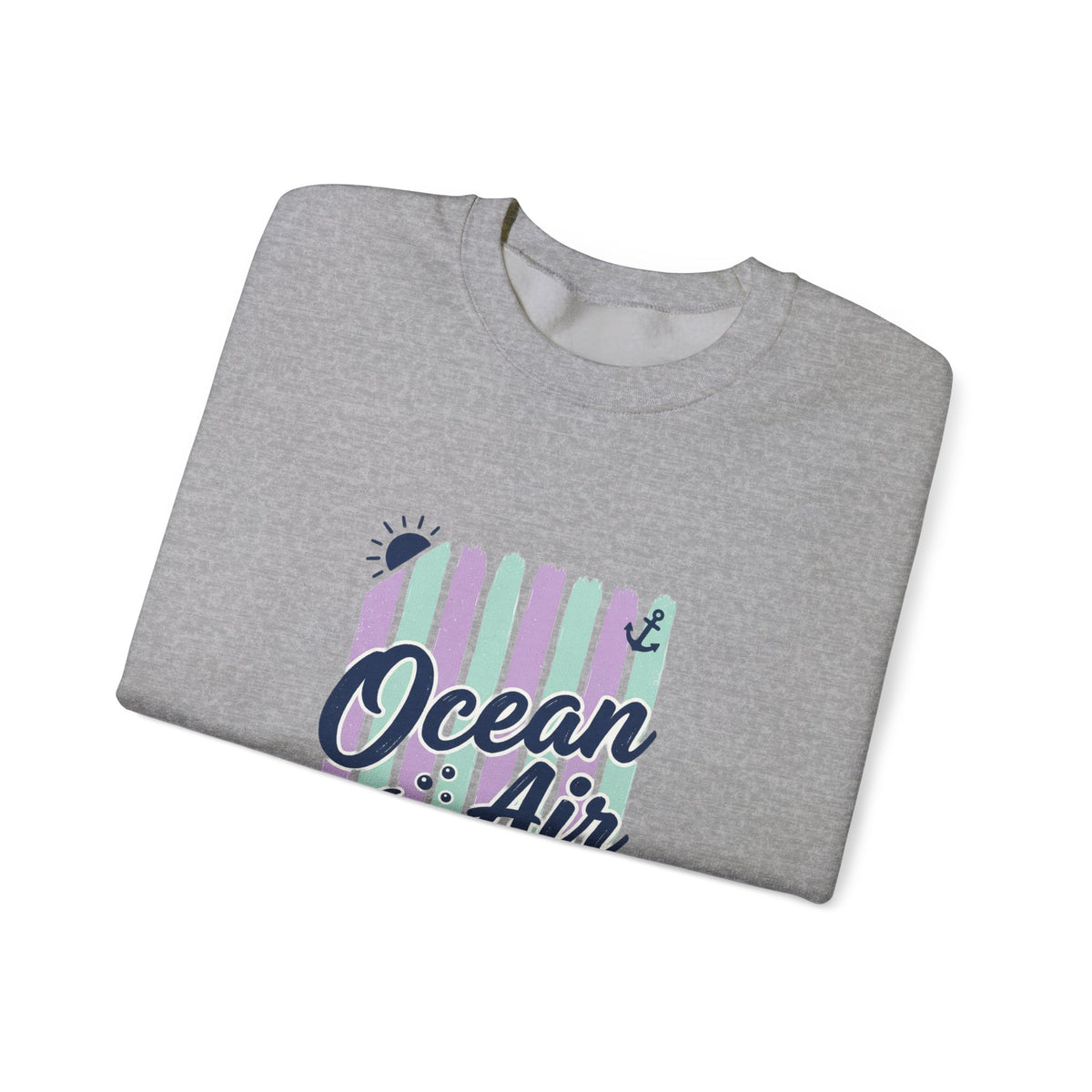 Ocean Air Therapy Sweatshirt | Cruise Vacation, Nautical Tropical