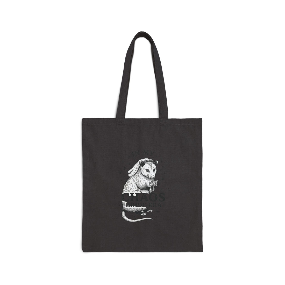 Chaos Bride Era Tote, Engaged Bride Slogan Tote, Vintage Script Bridal Era Canvas