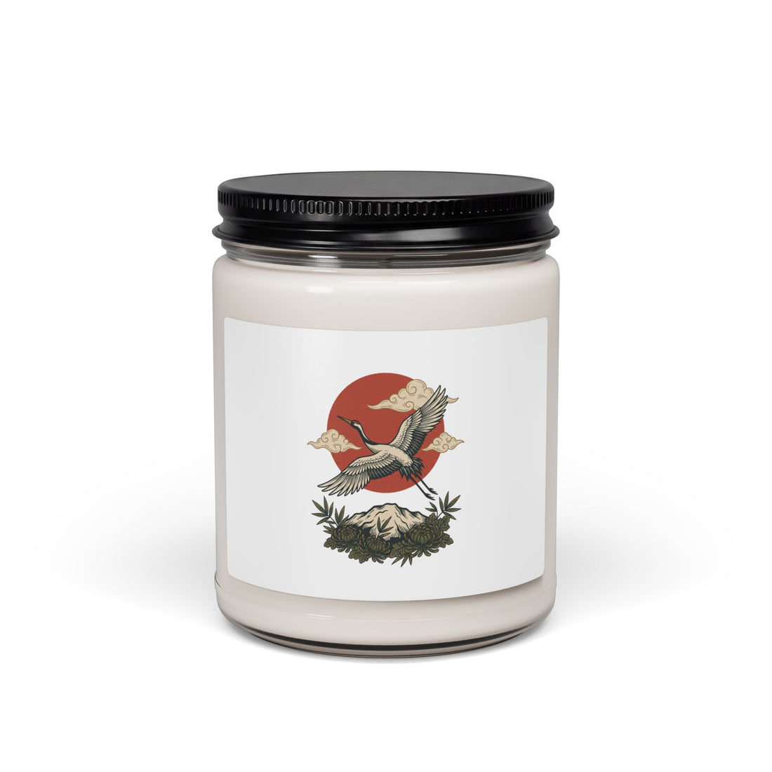 Traditional Swallow Nest Candle, Soy Candle | Vintage Flash Tattoo Style
