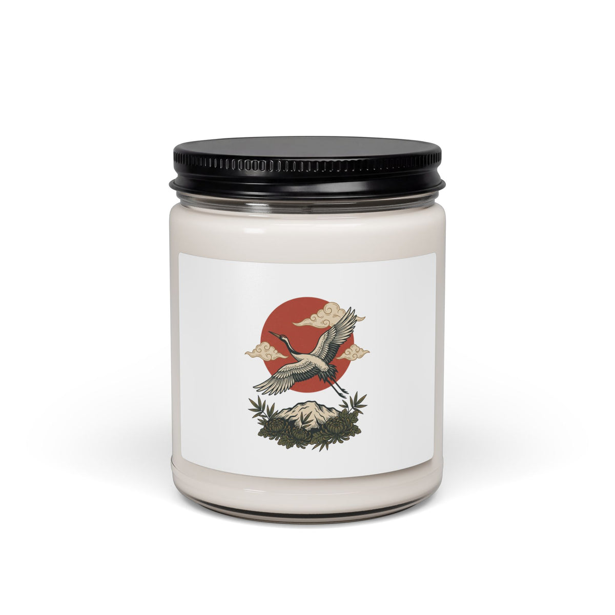 Traditional Swallow Nest Candle, Soy Candle | Vintage Flash Tattoo Style