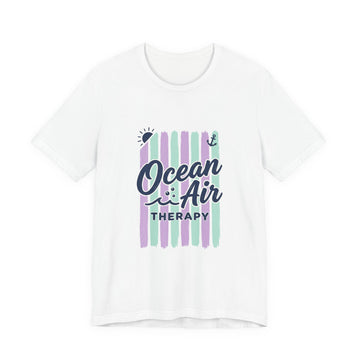 Ocean Air Therapy Tee | Cruise Vacation, Nautical Tropical Shirt