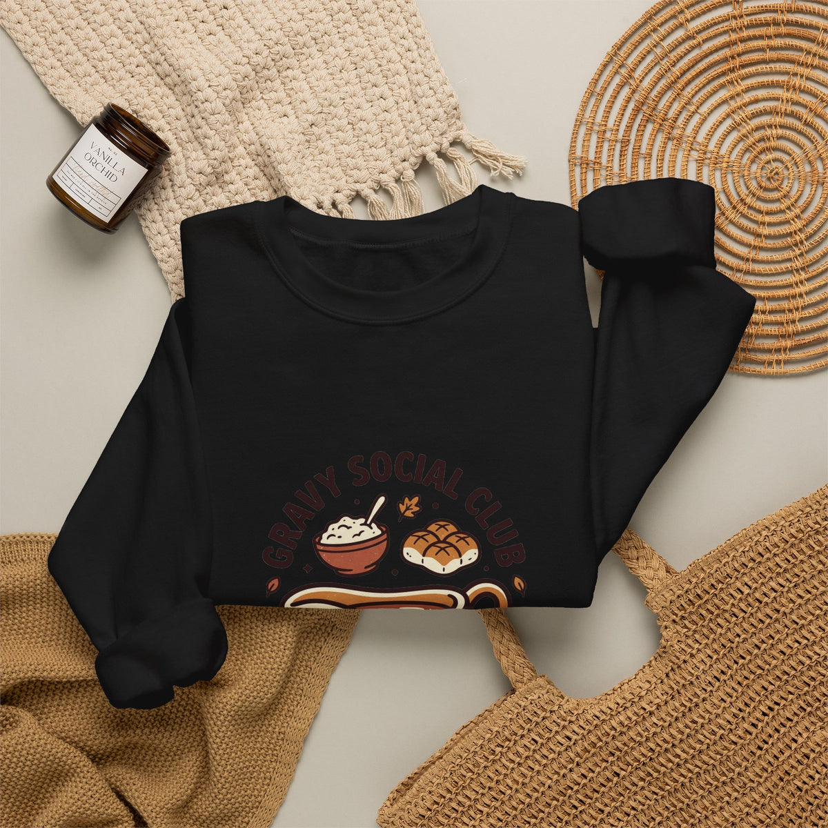 Gravy Social Club Sweatshirt | Thanksgiving, Pumpkin Pie, Fall Harvest