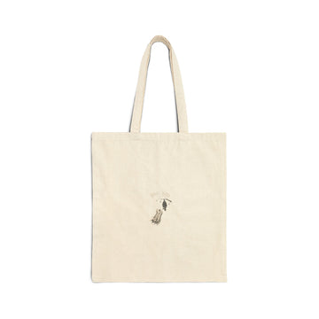 Canvas Tote Bag — Minimal Goat Illustration Eco Market Tote