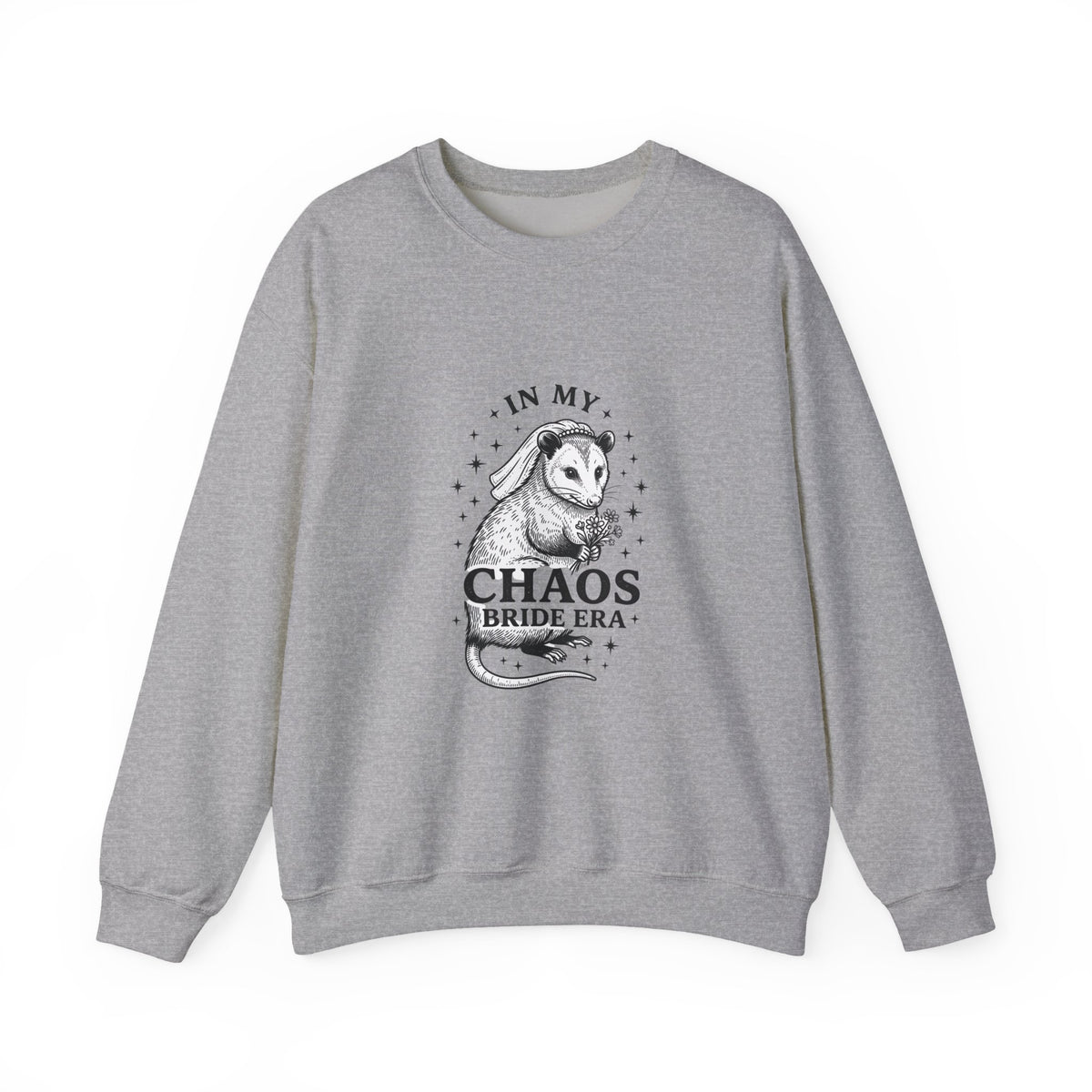 Chaos Bride Era Sweatshirt | Engaged Wife Era Slogan, Vintage Script