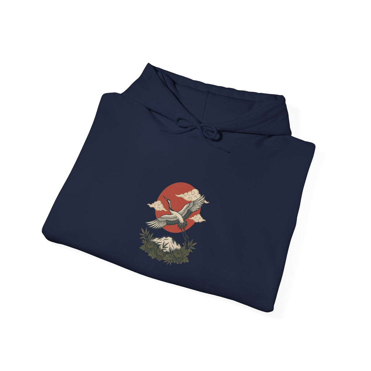Swallow & Banner Hoodie | Traditional Tattoo-Inspired, Floral Flash