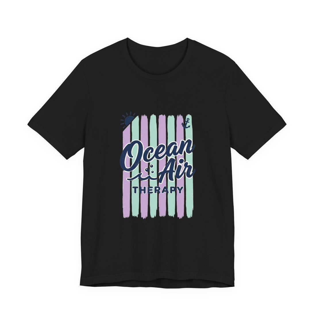Ocean Air Therapy Tee | Cruise Vacation, Nautical Tropical Shirt