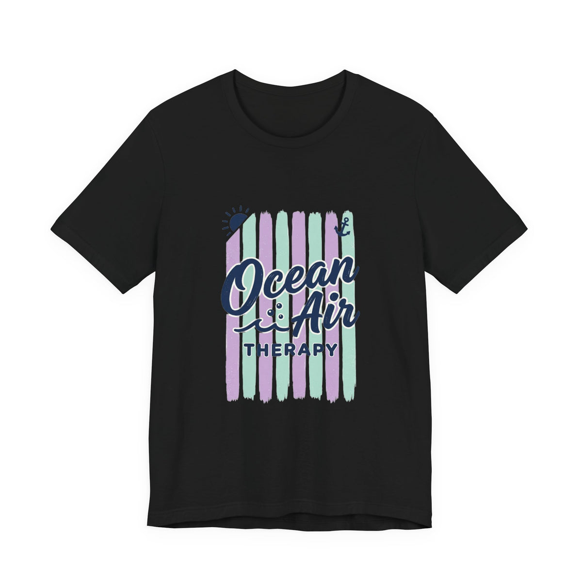 Ocean Air Therapy Tee | Cruise Vacation, Nautical Tropical Shirt