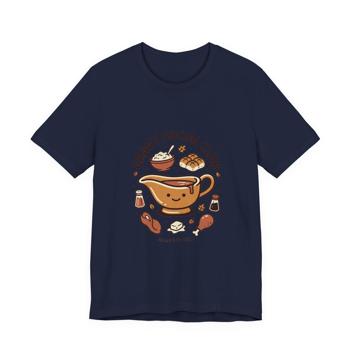 Gravy Social Club Tee | Thanksgiving, Harvest Turkey & Pumpkin Pie