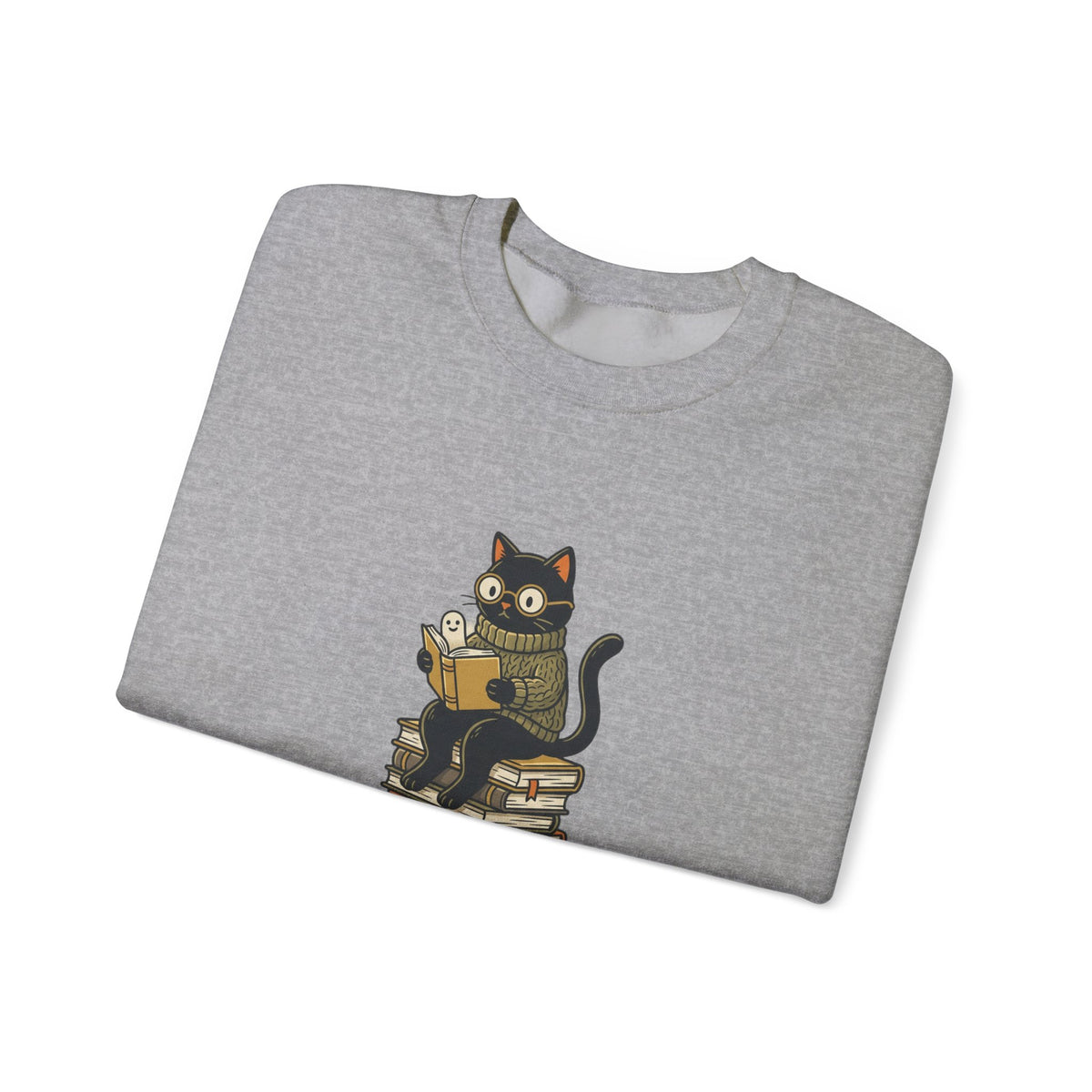 Cozy & Creepy Reader Sweatshirt | Spooky Reader Halloween Bookish