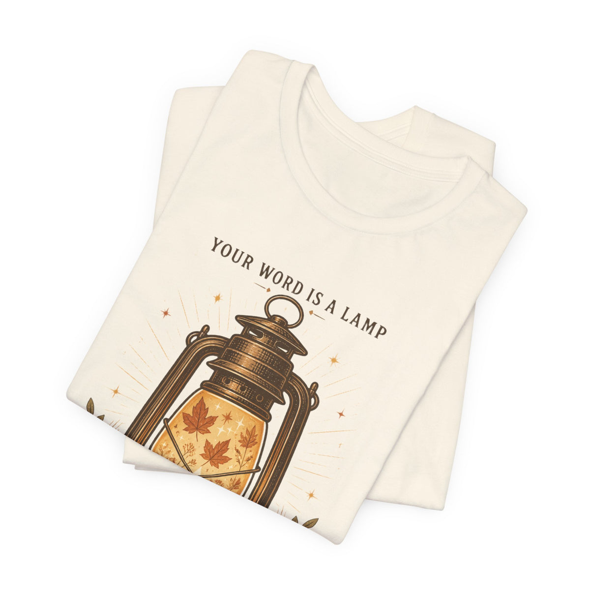 Your Word Is a Lamp T-Shirt | Christian Autumn, Psalm 119:105