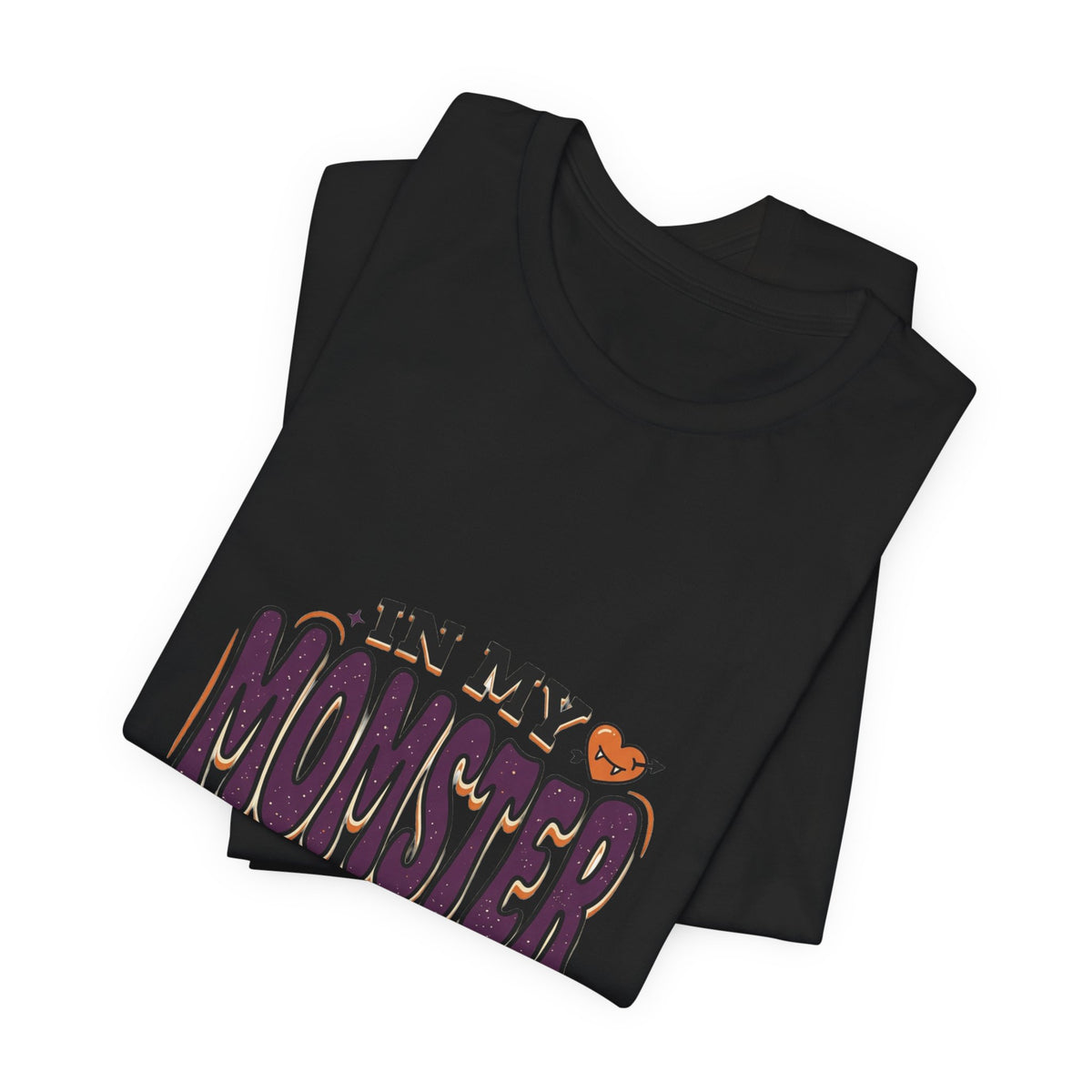 In My Momster Era T-Shirt | Halloween Momster, Drip Lettering, Bats