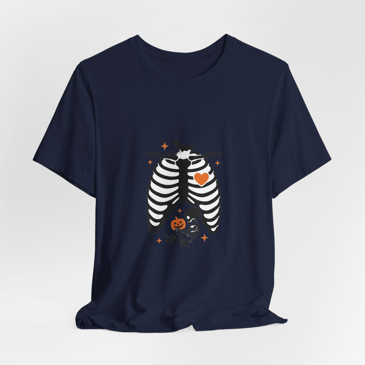 Skeleton Ribcage Tee | Halloween Family Shirts, Cute Spooky Bones Design