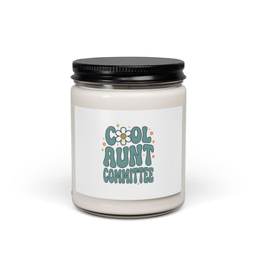 Cool Aunt Committee Candle | Scented Soy 9oz, Auntie Pride