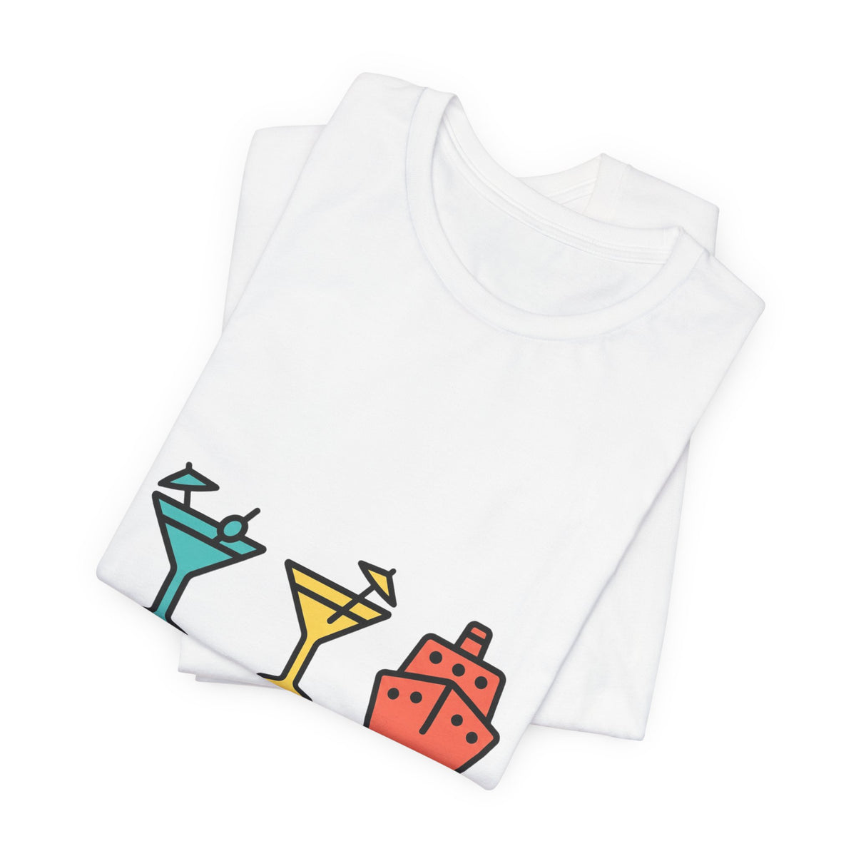 Sip Sip Sail Tee | Cruise Vacation Shirt, Nautical Cocktail Design