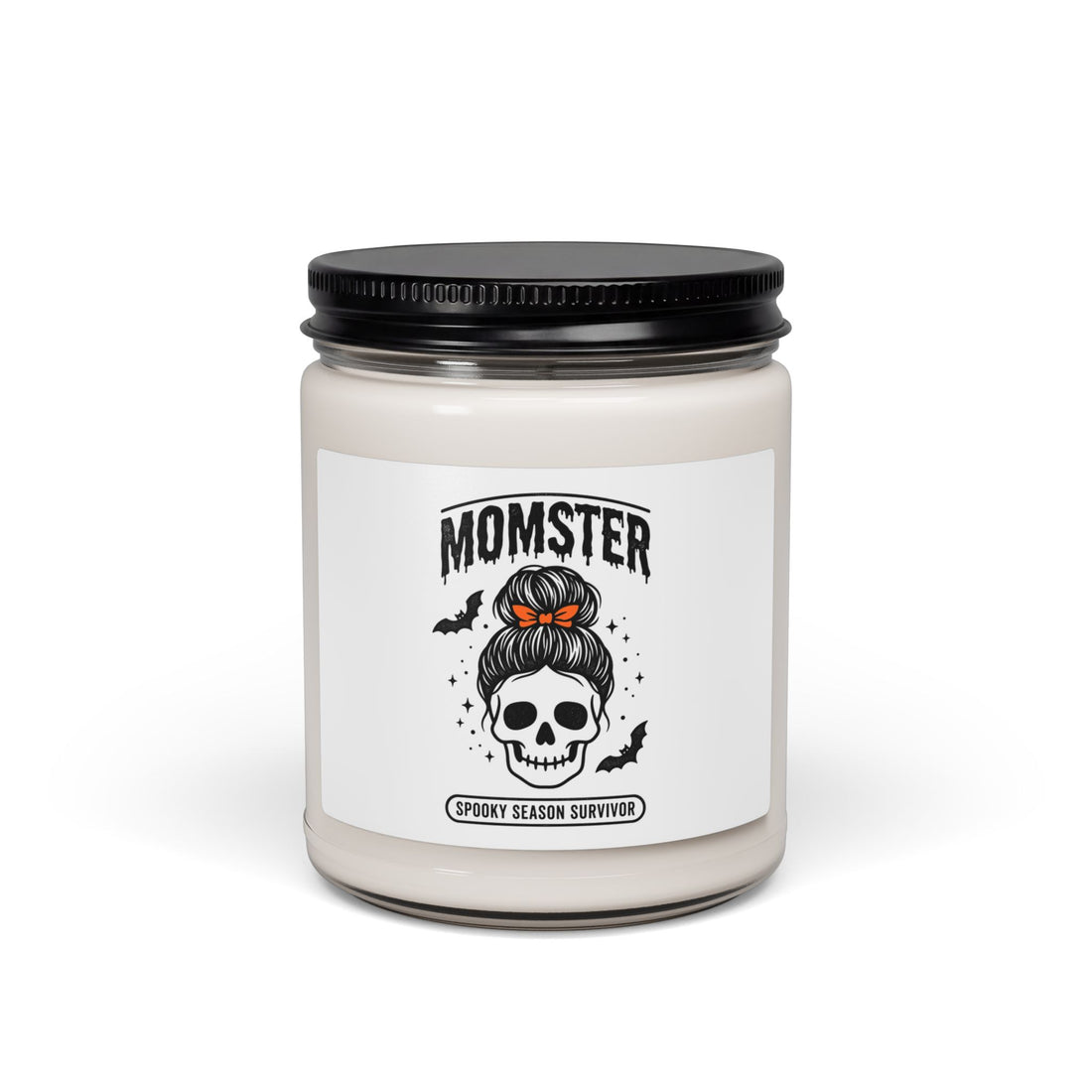 Momster Skull Mom Candle | Scented Soy Candle, Halloween Momster