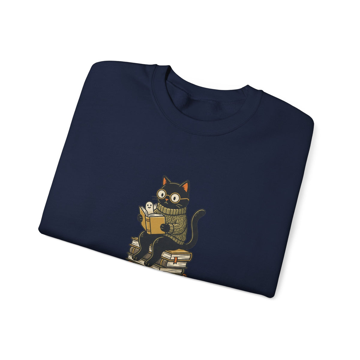 Cozy & Creepy Reader Sweatshirt | Spooky Reader Halloween Bookish