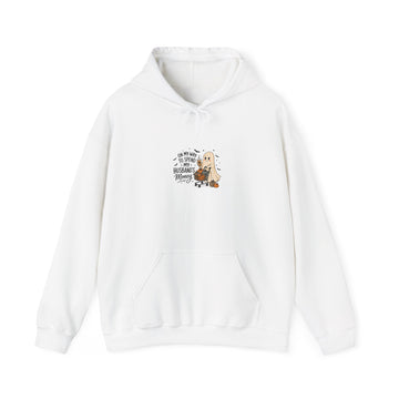 Halloween Dog Ghost Hoodie — "Trick or Treat?" Graphic Pullover