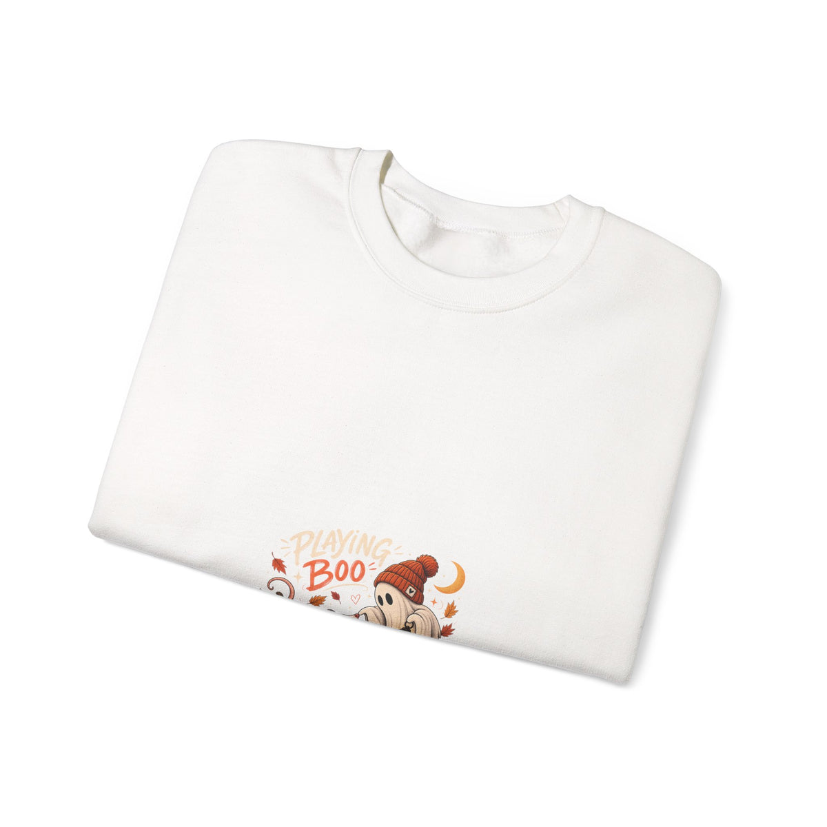 Halloween Boo Ghost Crewneck Sweatshirt