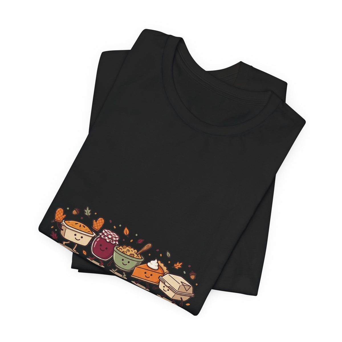 Friendsgiving Crew Tee | Thanksgiving Turkey, Pumpkin Pie, Fall Leaves