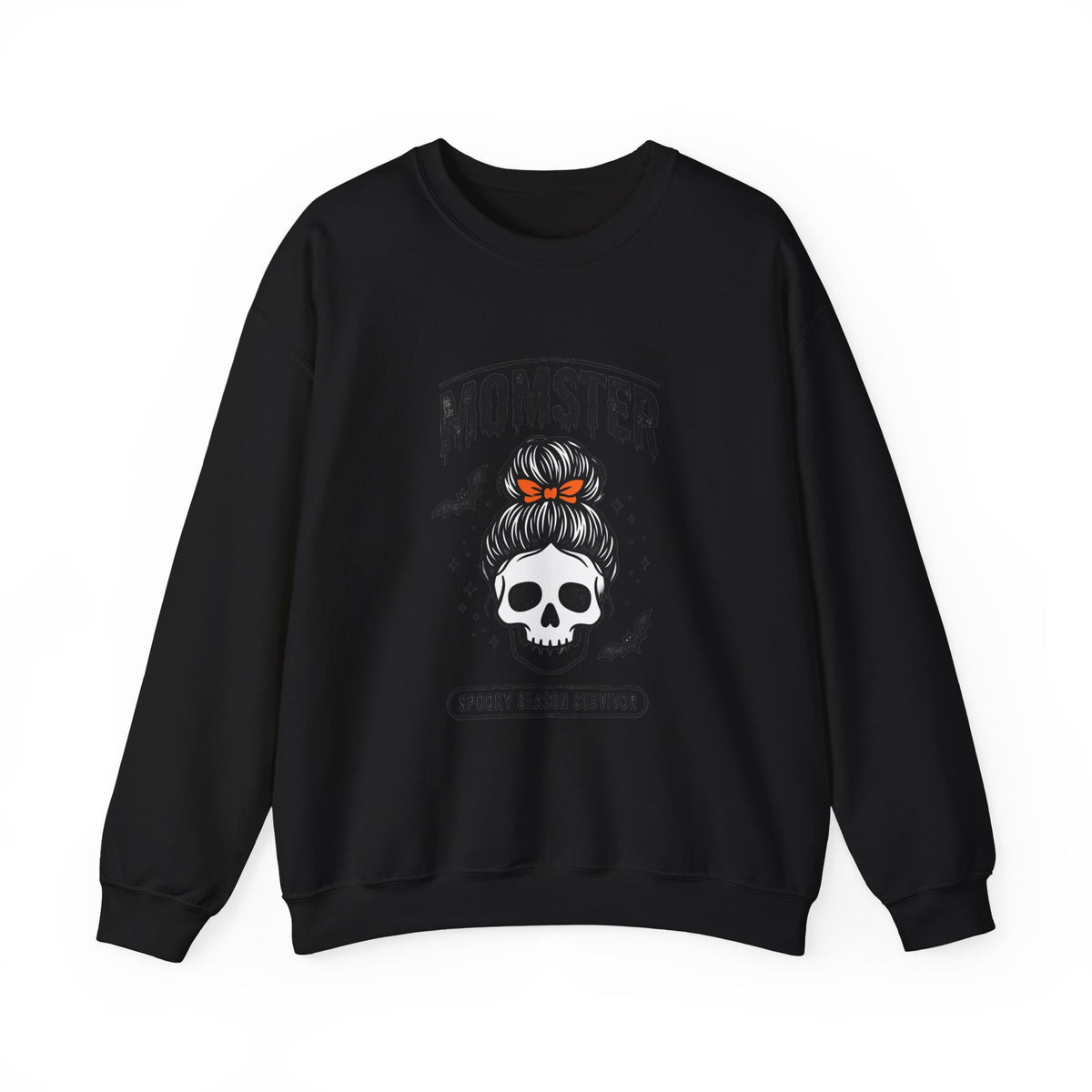 Momster Skull Momcrew Sweatshirt | Halloween momster, spooky season