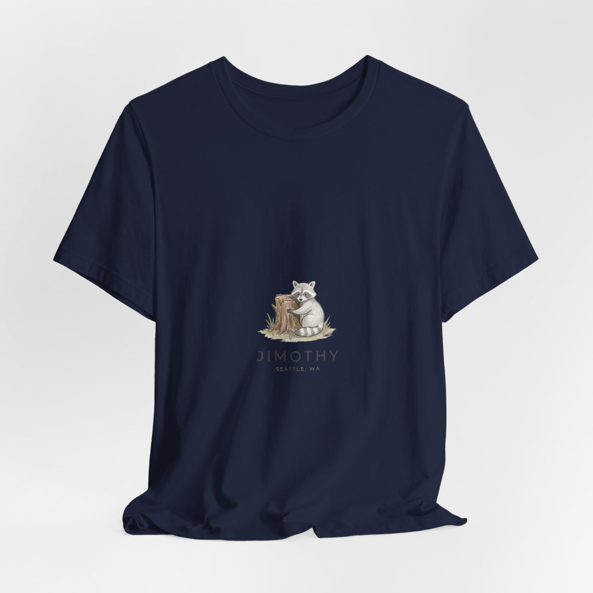 compact raccoon illustration Tee | Seattle meme wildlife