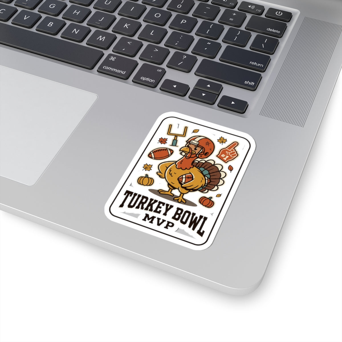 Turkey Bowl MVP Sticker | Thanksgiving, Football Turkey