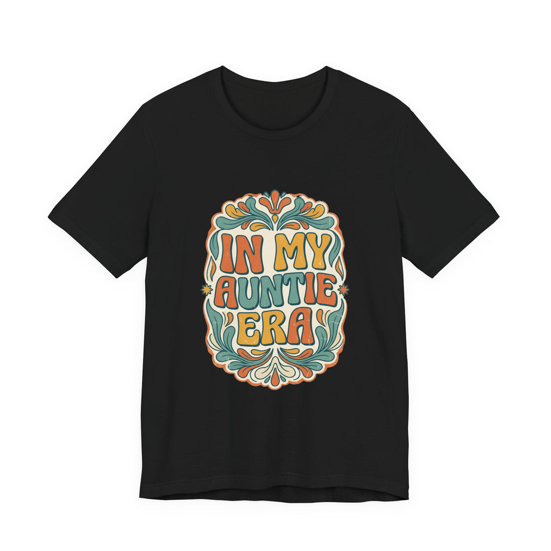 In My Auntie Era T-Shirt | Retro Floral Auntie Tee, New Aunt Apparel