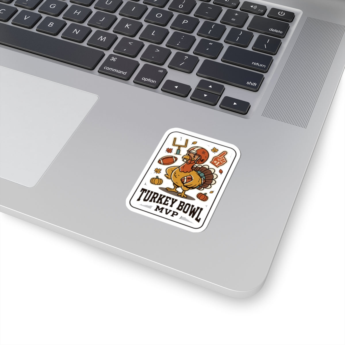 Turkey Bowl MVP Sticker | Thanksgiving, Football Turkey
