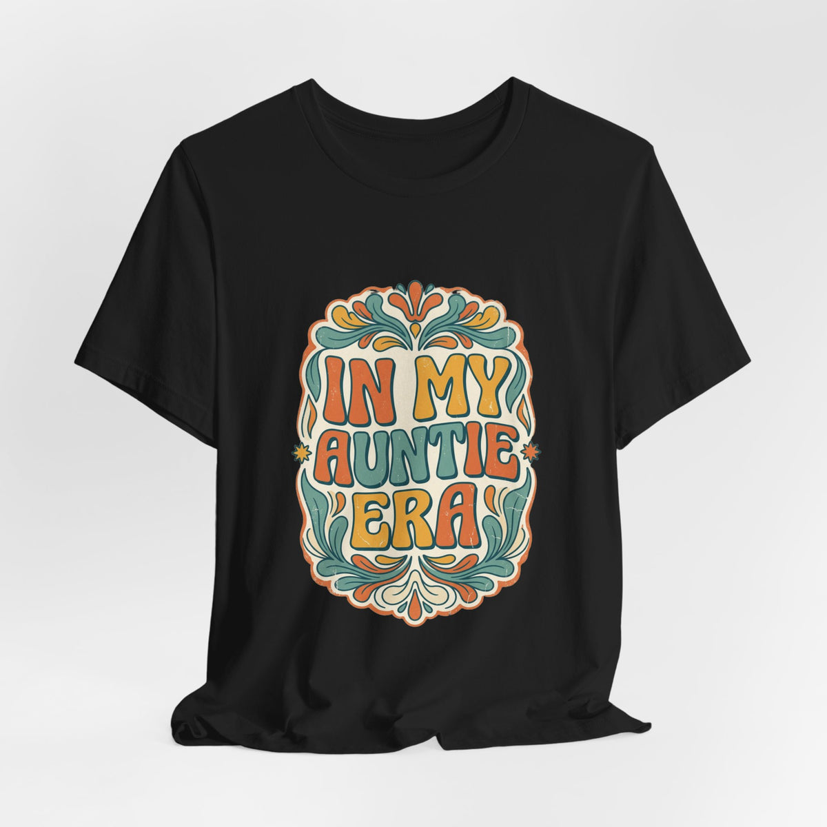 In My Auntie Era T-Shirt | Retro Floral Auntie Tee, New Aunt Apparel