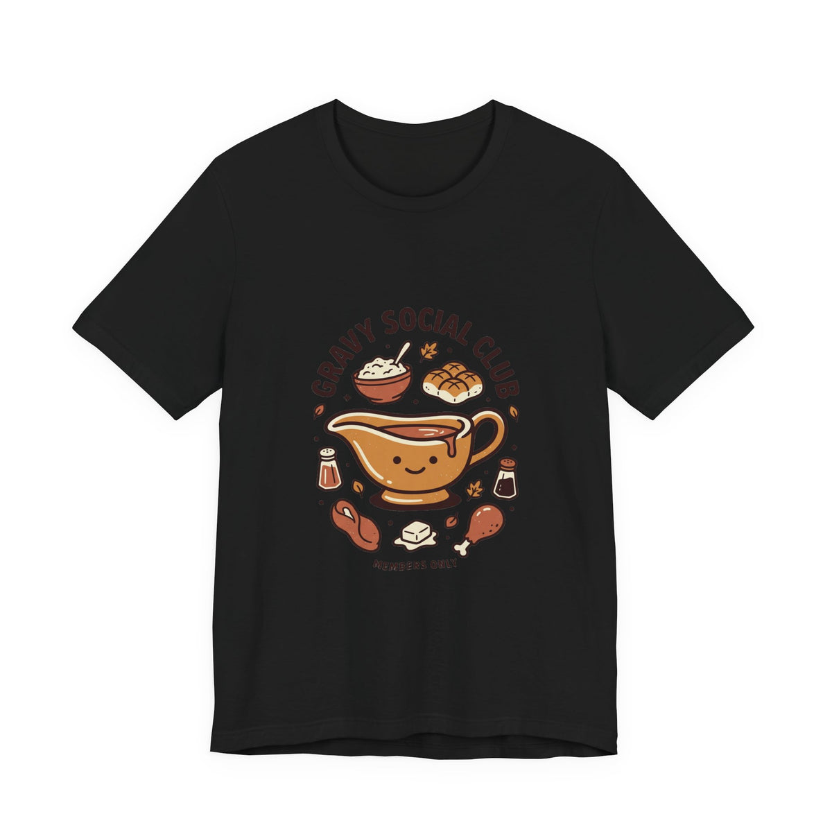 Gravy Social Club Tee | Thanksgiving, Harvest Turkey & Pumpkin Pie