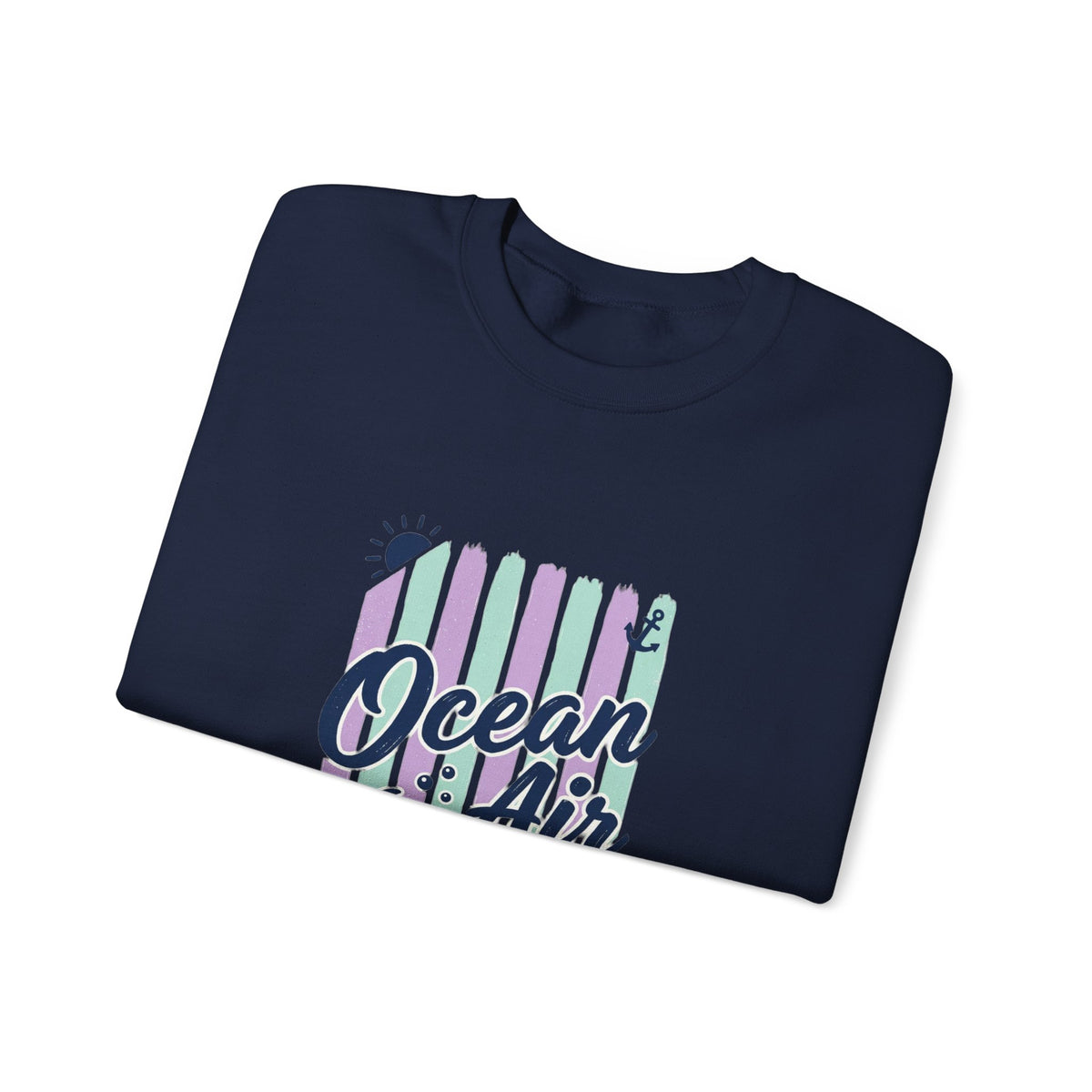Ocean Air Therapy Sweatshirt | Cruise Vacation, Nautical Tropical