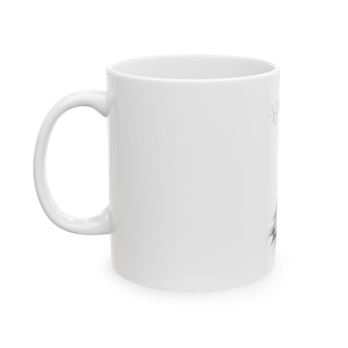 Hang-Boo Ceramic Mug — Cute Ghost & Bat Halloween Coffee Cup (11oz/15oz)