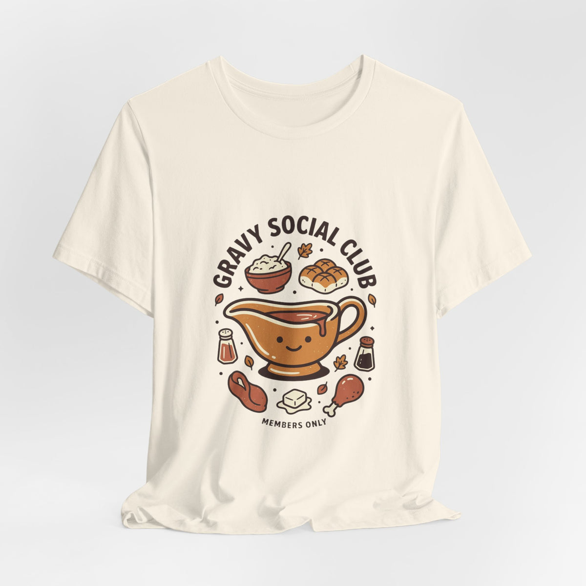 Gravy Social Club Tee | Thanksgiving, Harvest Turkey & Pumpkin Pie