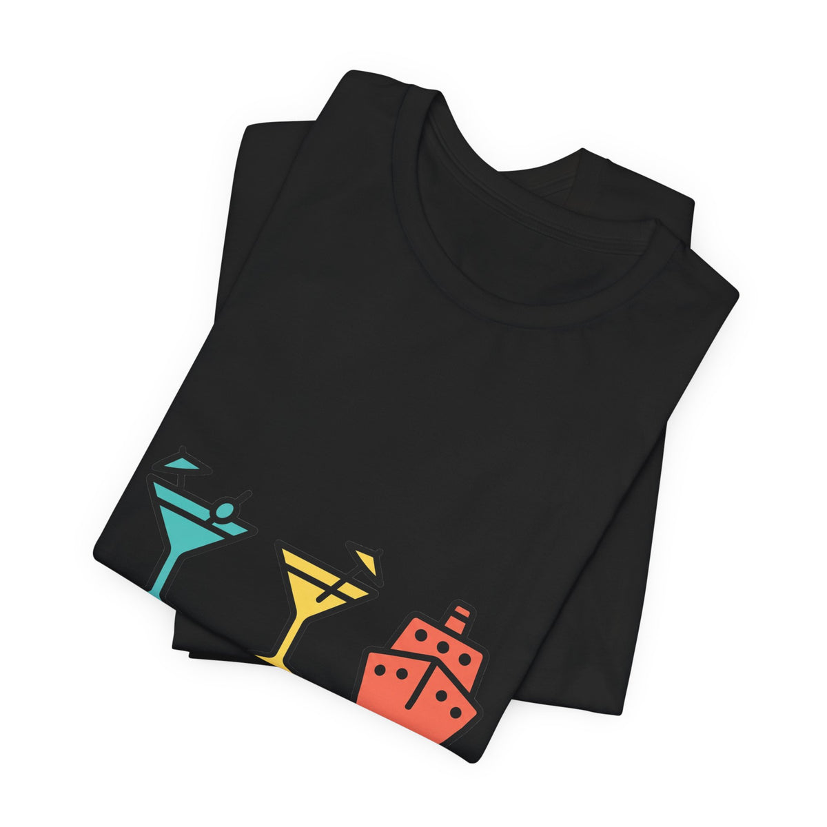 Sip Sip Sail Tee | Cruise Vacation Shirt, Nautical Cocktail Design