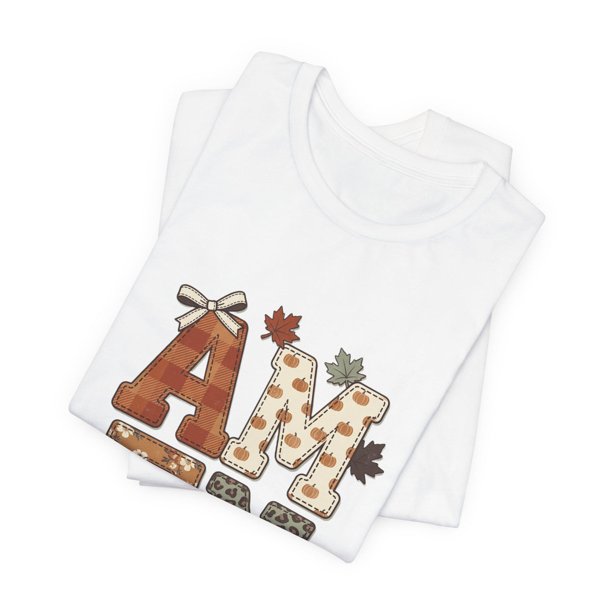 Amen So Be It Tee | Christian Autumn, Fall Leaves & Pumpkin Script