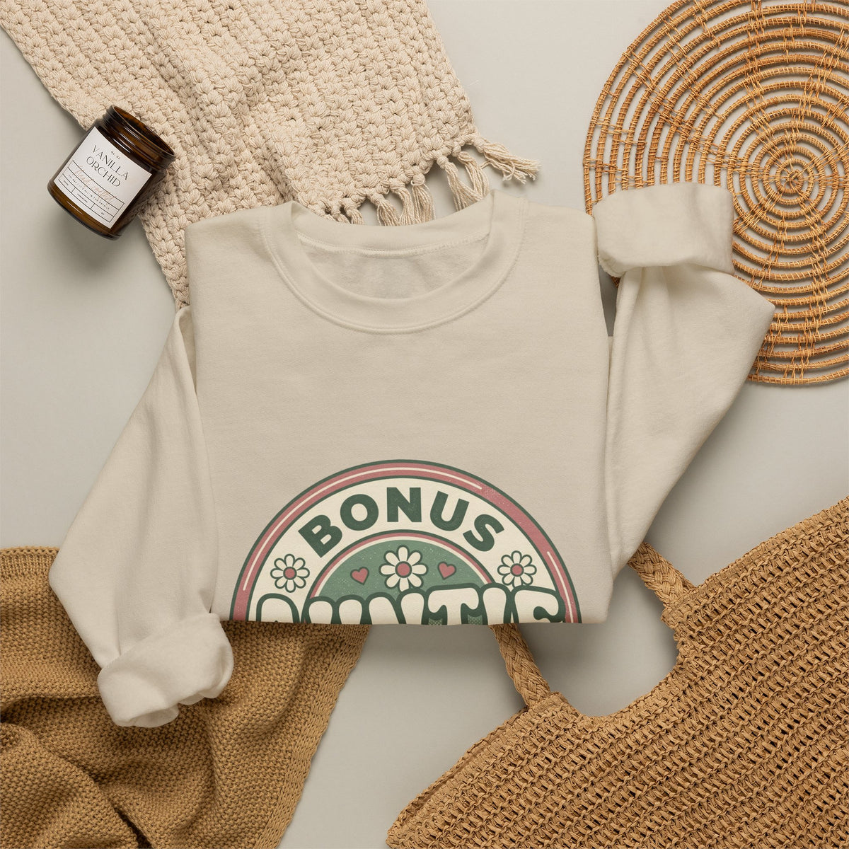 Bonus Auntie Club Sweatshirt | Auntie Apparel, Retro Family Tee