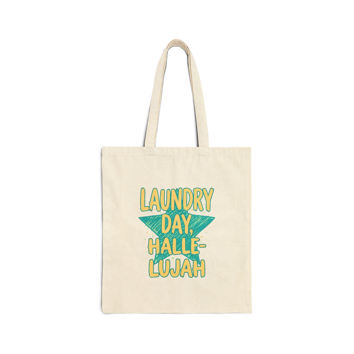 Laundry Day Hallelujah Tote, Everything Hallelujah Christian typography