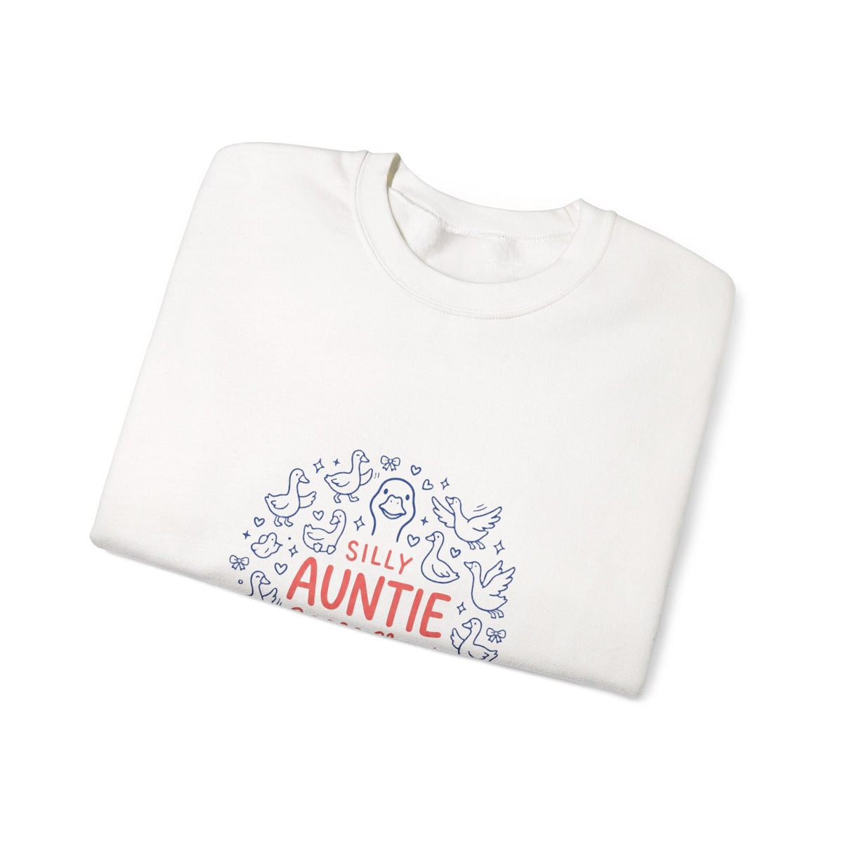 Silly Auntie Crewneck Sweatshirt | Auntie Apparel, New Aunt Pullover