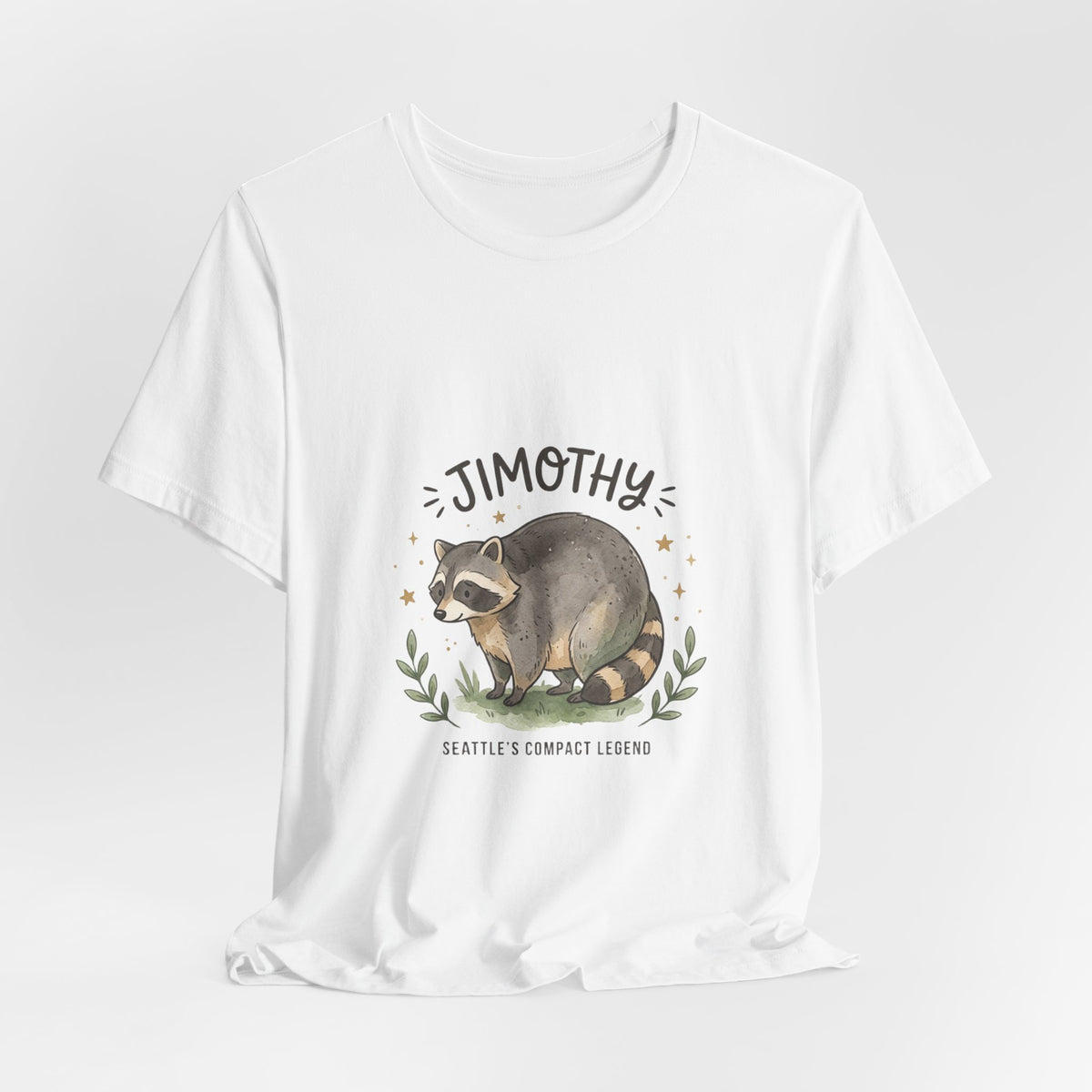 compact raccoon tee | Seattle wildlife meme shirt