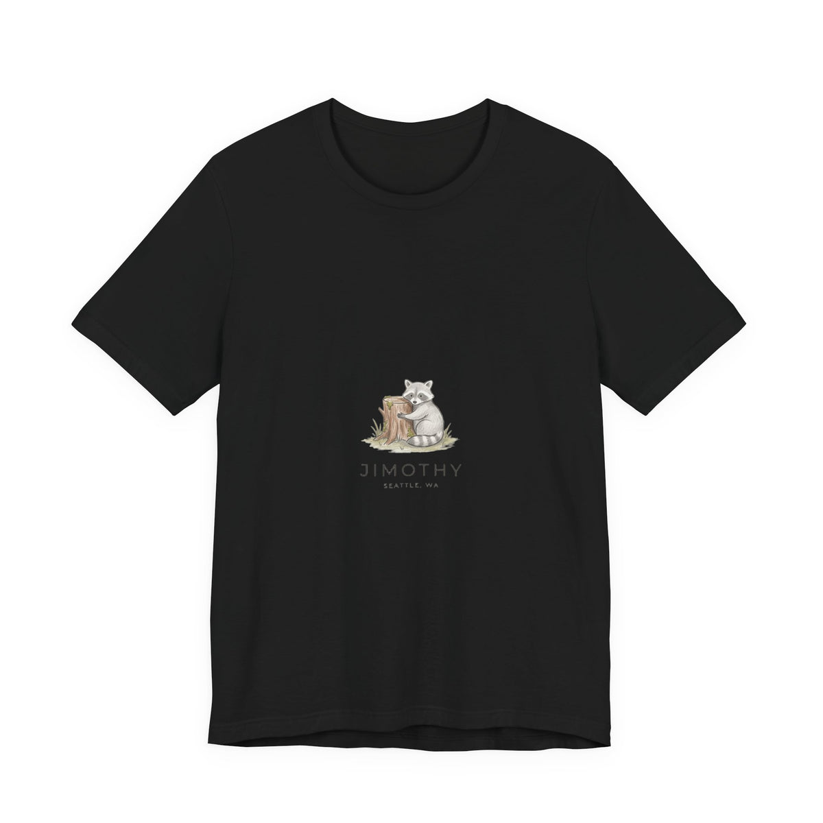 compact raccoon illustration Tee | Seattle meme wildlife