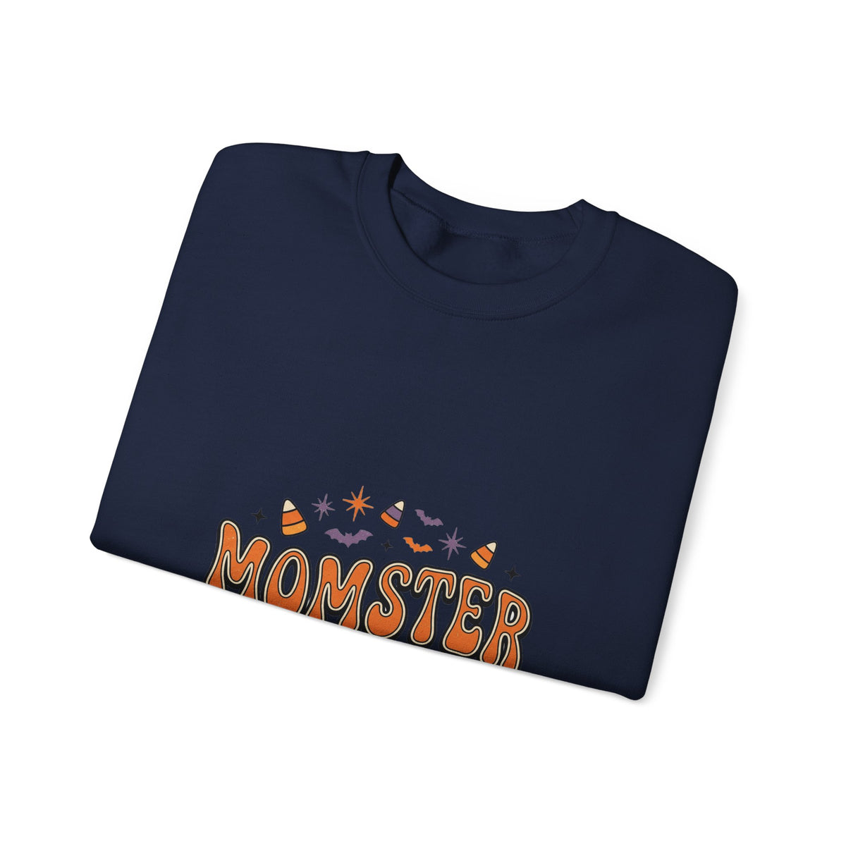 Momster Boo Crew sweatshirt | Halloween mom pullover, spooky lettering