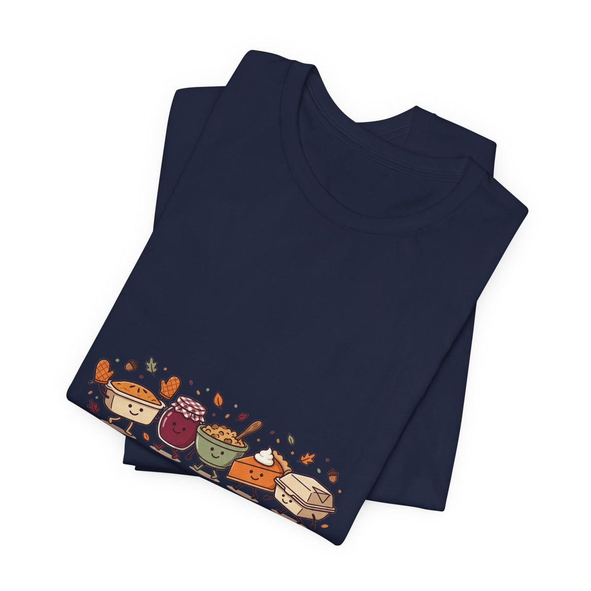 Friendsgiving Crew Tee | Thanksgiving Turkey, Pumpkin Pie, Fall Leaves