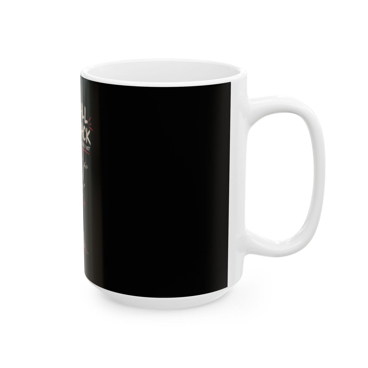 Funny Skeleton Mug — "I'll Call You Back (Probably Not)" Ceramic Coffee Cup