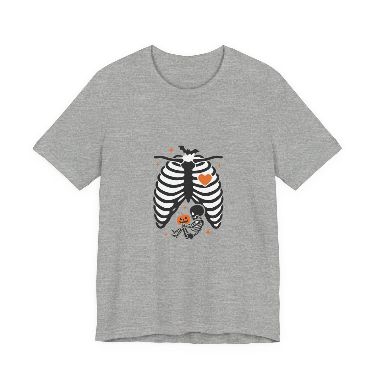 Skeleton Ribcage Tee | Halloween Family Shirts, Cute Spooky Bones Design
