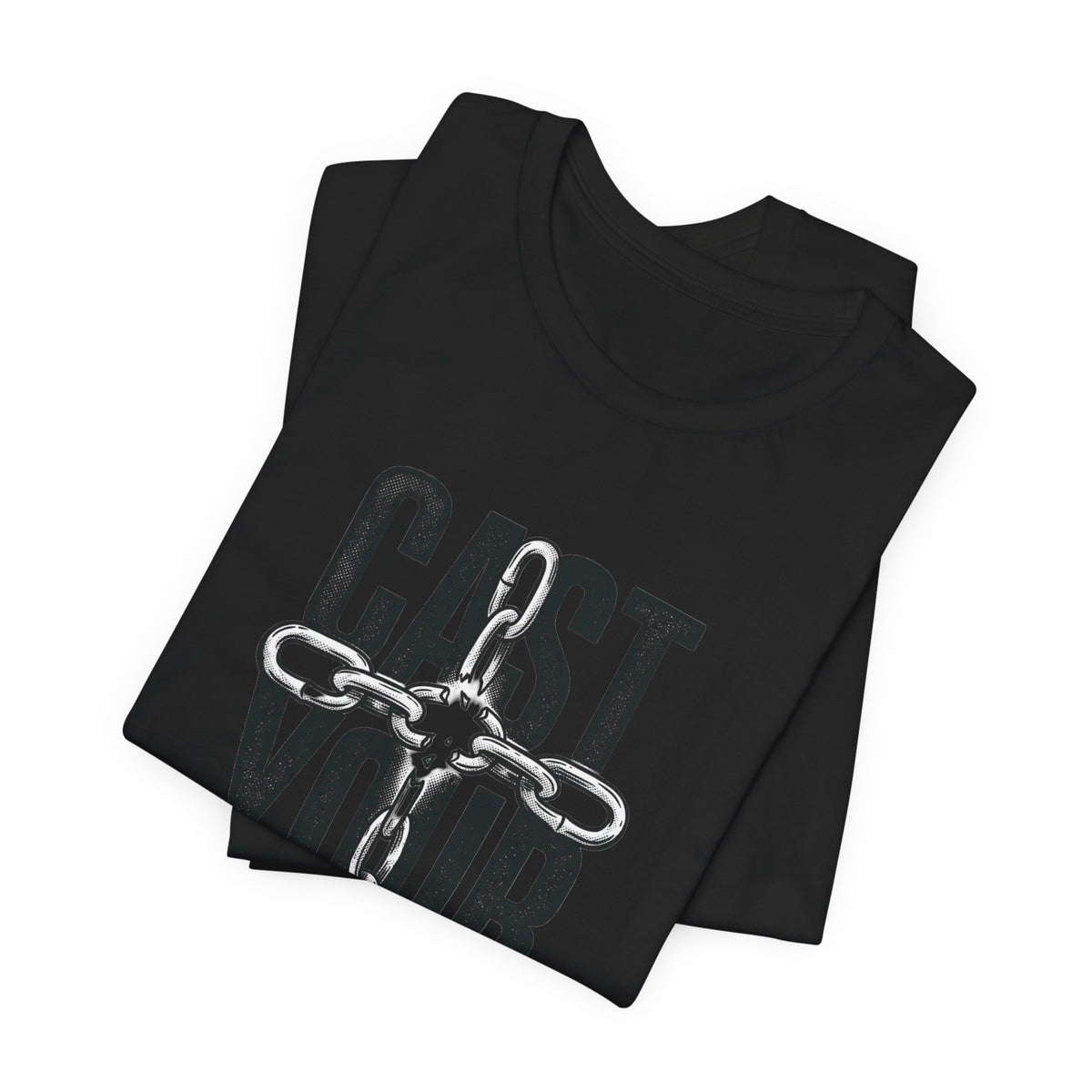 Cast Your Cares Tee | Christian Streetwear, Scripture Graphic