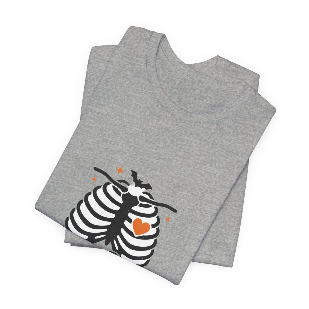 Skeleton Ribcage Tee | Halloween Family Shirts, Cute Spooky Bones Design
