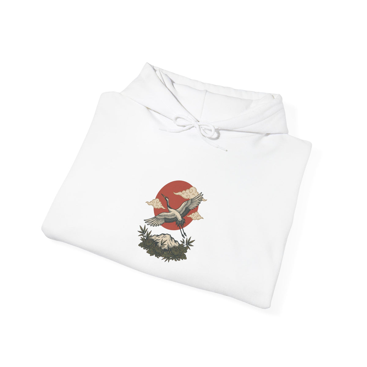 Swallow & Banner Hoodie | Traditional Tattoo-Inspired, Floral Flash
